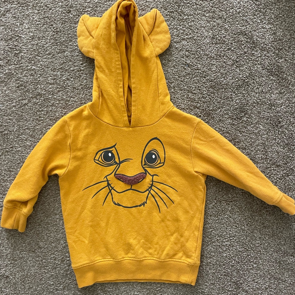 Disney Lion King Simba Hoodie 5T